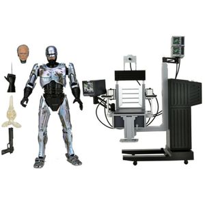 Neca Robocop: Ultimate Battle Damaged Robocop with Chair 7 inch Action Figure speelfiguur