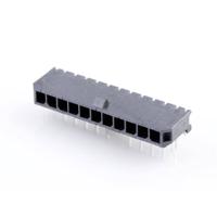 Molex 436501103 Male header, inbouw (standaard) Totaal aantal polen: 11 Rastermaat: 3.00 mm Inhoud: 1 stuk(s) Tray