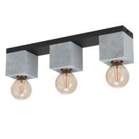 Eglo Betonlook plafondlamp Prestwick 3 43596