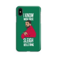 Sleigh Bells Ring: iPhone X Volledig Geprint Hoesje - thumbnail