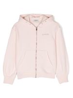 Lanvin Enfant veste à logo brodé - Rose