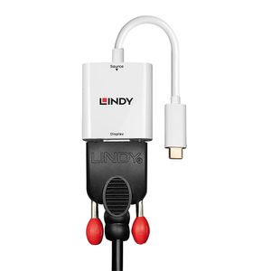 Lindy 43355 video kabel adapter USB Type-C VGA (D-Sub) Wit