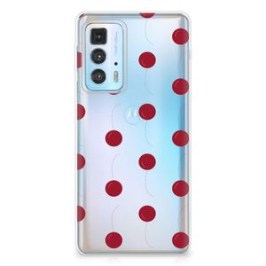 Motorola Edge 20 Pro Siliconen Case Cherries