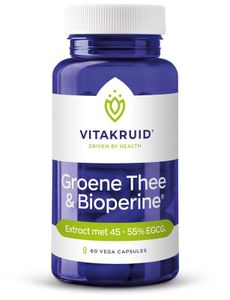 Groene thee extract 500 mg met bioperine