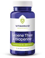 Groene thee extract 500 mg met bioperine - thumbnail