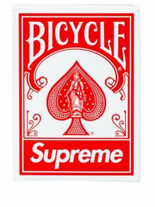 Supreme x Bicycle mini jeu de cartes - Rouge