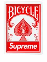 Supreme x Bicycle mini jeu de cartes - Rouge - thumbnail