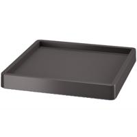 Prosperplast Plantenonderzetter - vierkant - 45 cm - antraciet