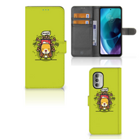 Motorola Moto G51 5G Leuk Hoesje Doggy Biscuit