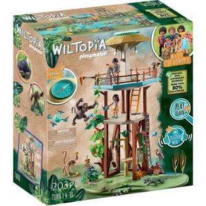 Wiltopia - Onderzoeksstation met kompas Constructiespeelgoed