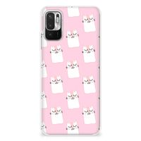 Xiaomi Redmi Note 10/10T 5G | Poco M3 Pro TPU Hoesje Sleeping Cats - thumbnail