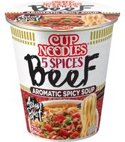 Noodles Nissin 5 spices beef cup - thumbnail