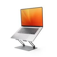 InnovaGoods® Laptopstandaard, inklapbaar en verstelbaar, hoogte en helling verstelbaar, antislip, open structuur, 25,4-45,7 cm, koolstofstaal, ideaal voor kantoor en telewerk