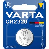 Varta Lithium Knoopcel Batterij CR2320 | 3 V | 135 mAh | 10 stuks - VARTA-CR2320 VARTA-CR2320