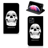 Mobiel BookCase Apple iPhone 11 Pro Max Skull Eyes - thumbnail