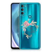 Motorola Moto G71 5G Telefoonhoesje met Naam Boho Text - thumbnail