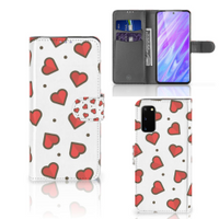 Samsung Galaxy S20 Telefoon Hoesje Hearts