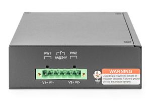 Digitus DN-651108 netwerk-switch Unmanaged Gigabit Ethernet (10/100/1000) Zwart