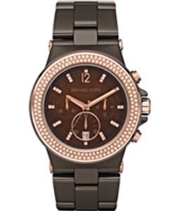 Horlogeband Michael Kors MK5518 Keramiek Bruin 26mm