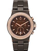 Horlogeband Michael Kors MK5518 Keramiek Bruin 26mm