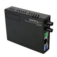 StarTech.com MCM110ST2 netwerkconverter 100 Mbit/s 1310 nm – netwerk-mediacomter (100 Mbit/s, 10Base-T, 100Base-FX, 100Base-TX, bekabeld, 2000 m, 1310 nm, IEEE 802.3, IEEE 802.3u)