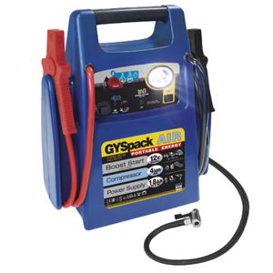 GYS Snelstartsysteem Gyspack Air 3in1 026322 Starthulpstroom: 480 A Spanningsomvormer 230 V, Compressor, Verpolings- en elektronicabescherming