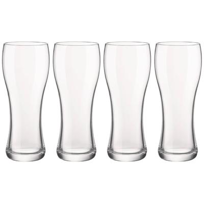 6x Pilsner bierglas/bierglazen 400 ml - Bierglazen