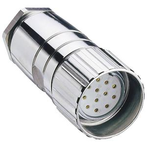 Lumberg Automation 2054-SR Sensor/actuator connector, niet geassembleerd M23 Aantal polen: 12 Koppeling, recht 1 stuk(s)