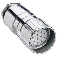 Lumberg Automation 2054-SR Sensor/actuator connector, niet geassembleerd M23 Aantal polen: 12 Koppeling, recht 1 stuk(s)