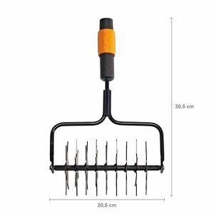 Fiskars 1000689 accessoire voor handtuingereedschap Tuinvork Handvat Zwart Staal