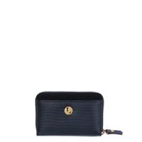 LouLou Essentiels SLB16XS Lazy Lizard black Dames portemonnee