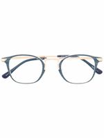 Matsuda lunettes de vue bicolore à monture carrée - Bleu - thumbnail