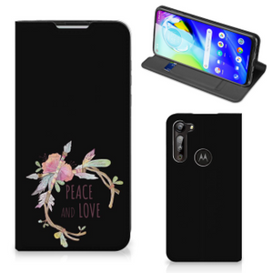 Motorola Moto G8 Power Magnet Case Boho Text