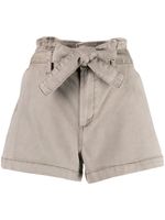 PAIGE short Anessa à taille haute - Gris - thumbnail