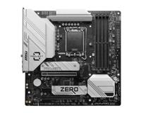 MSI B760M PROJECT ZERO Moederbord Socket Intel 1700 Vormfactor Micro-ATX Moederbord chipset Intel® B760 - thumbnail