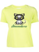 CHOCOOLATE t-shirt imprimé à logo - Vert