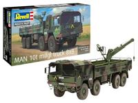 Revell 03367 Man 10t milgl 8x8 Truck 1:35 Schaal - Ongebouwd/Onbeschilderd Plastic Model Kit