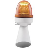 Grothe Optisch-akoestische signaalgever LED 31271 HUPE BZ 6301 240V AC 240 V 92 dB - thumbnail