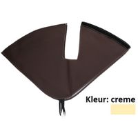 Jasbeschermer creme leer vintage