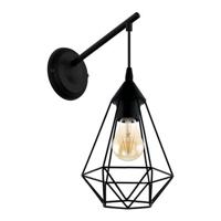 EGLO Tarbes Zwart Geschikt voor buitengebruik E27 60 W