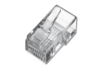 DIGITUS DN-MO-8-8-SR – Cat 5e krimpstekker – 100 stuks – RJ45 netwerkstekker niet-geschermd – voor Cat5e netwerkkabels – 1GBase-T – 8P8C – AWG 27/7 tot AWG 24/7