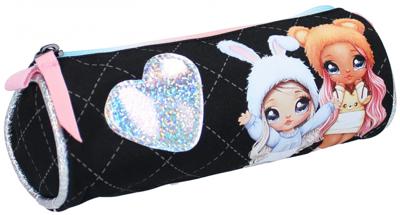 Na!Na!Na! Surprise etui Disco meisjes 7 x 21 cm polyester zwart