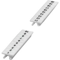 PHOENIX CONTACT ZB 6, LGS: FORTL.ZAHLEN 21-30 kartelband, 10-delig, 21-30 lengtes, bedrukt met de doorlopende getallen, 6 mm breed, wit, 10 stuks