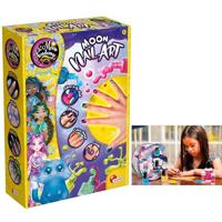 Lisciani - MOON ACADEMY - Magische Manicure Kit voor kinderen vanaf 7 jaar - Fosforescerende, Magnetische en Crackle nagellak - Nagellak voor kinderen - Handmatige Activiteit - Cadeau Idee