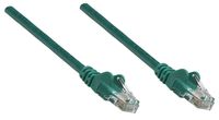 Intellinet 739887 RJ45 Netwerkkabel, patchkabel CAT 6 S/FTP 1.50 m Groen Folie afscherming, Afscherming gevlochten, Halogeenvrij 1 stuk(s) - thumbnail