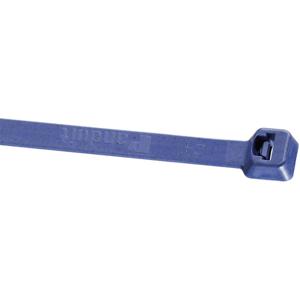 Panduit Cable Tie, 14.4”L (366mm), Light-Heavy, Metal Detectable Polypropylene, Dark Blue, 50pc kabelbinder Nylon Blauw