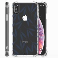 Apple iPhone X | Xs Case Leaves Blue - thumbnail