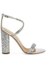 Giuseppe Zanotti sandales Tara en cuir - Argent - thumbnail