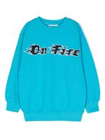 Molo sweat Monti en coton - Bleu - thumbnail