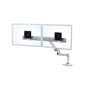 Ergotron LX Series Desk Dual Direct Arm 63,5 cm (25") Vrijstaand Wit